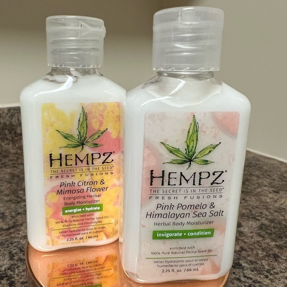 2 Moisturizers: Pink Citron & Mimosa Flower and Pink Pomelo & Himalayan Sea Salt